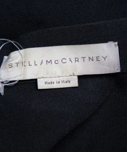 Deals 🎉 Stella McCartney Black Crepe & Lace Oversized Mini 👗 Dress M For 👩 Women 🛒 -Stella McCartney Shop luxury women stella mccartney used clothes p450658 001