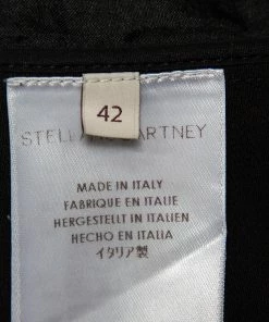 Deals 🎉 Stella McCartney Black Crepe & Lace Oversized Mini 👗 Dress M For 👩 Women 🛒 -Stella McCartney Shop luxury women stella mccartney used clothes p450658 002