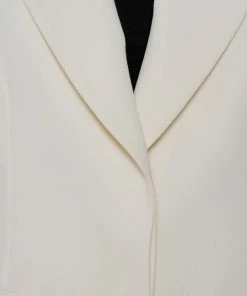 Hot Sale 🔥 Stella McCartney Cream Wool Sleeveless Button Front Blazer 🧥 Coat M For 👩 Women ✨ -Stella McCartney Shop luxury women stella mccartney used clothes p450683 008