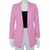 Promo 😀 Stella McCartney Pink Wool Double Breasted Blazer S For 👩 Women 🔥 -Stella McCartney Shop luxury women stella mccartney used clothes p450685 005