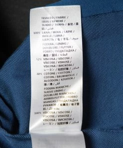 Budget 😉 Stella McCartney Blue Wool Contrast Collar Trim Blazer & Tapered Leg Trousers S For 👩 Women ✔️ -Stella McCartney Shop luxury women stella mccartney used clothes p450690 005