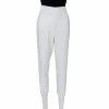 Hot Sale ⭐ Stella McCartney White Crepe Julia Joggers S For 👩 Women 🤩 -Stella McCartney Shop luxury women stella mccartney used clothes p452174 008