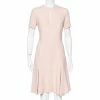 Top 10 🔥 Stella McCartney Light Pink Crepe Keyhole Neck Detail Skater 👗 Dress S For 👩 Women 🧨