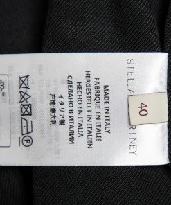 Top 10 💯 Stella McCartney Black Wool Sleeveless Long Blazer Jacket S For 👩 Women 🤩 -Stella McCartney Shop luxury women stella mccartney used clothes p453089 002