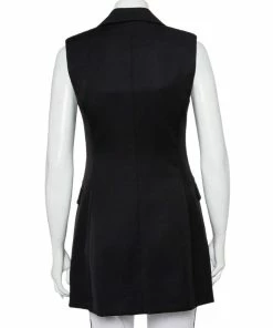 Top 10 💯 Stella McCartney Black Wool Sleeveless Long Blazer Jacket S For 👩 Women 🤩 -Stella McCartney Shop luxury women stella mccartney used clothes p453089 007