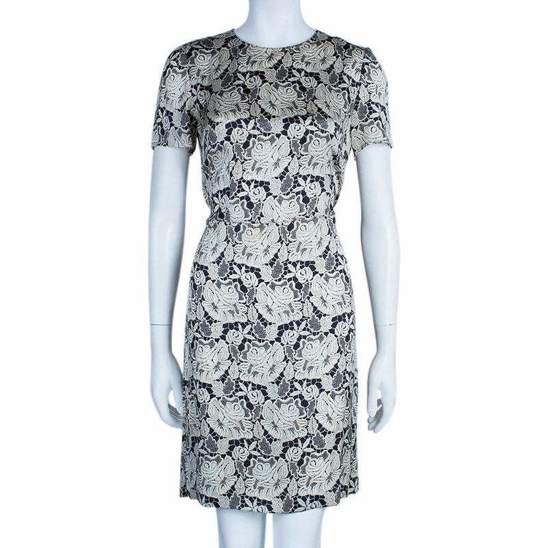 Flash Sale 😉 Stella McCartney Floral Print Silk 👗 Dress S For 👩 Women 🛒 4 Flash Sale 😉 Stella McCartney Floral Print Silk 👗 Dress S For 👩 Women 🛒 - Image 2