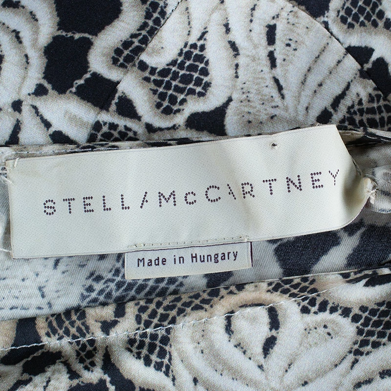 Flash Sale 😉 Stella McCartney Floral Print Silk 👗 Dress S For 👩 Women 🛒 10 Flash Sale 😉 Stella McCartney Floral Print Silk 👗 Dress S For 👩 Women 🛒 - Image 8