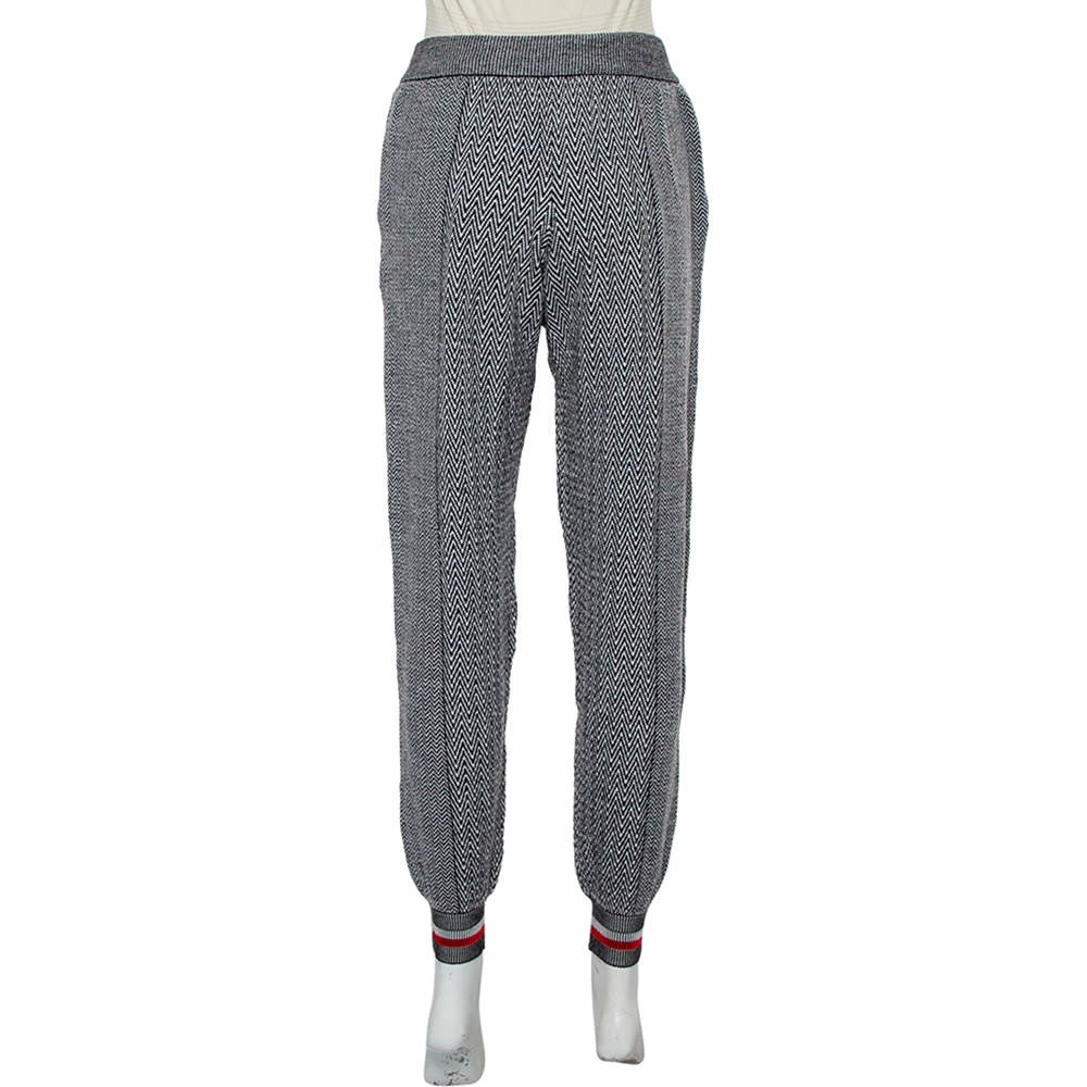 Hot Sale โ Stella McCartney Monochrome Zig Zag Patterned Wool & Silk Joggers XS For ๐ฉ Women ๐คฉ 5 Hot Sale โ Stella McCartney Monochrome Zig Zag Patterned Wool & Silk Joggers XS For ๐ฉ Women ๐คฉ - Image 3