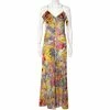 Cheapest 🥰 Stella McCartney Multicolor Floral Printed Cotton Ruffled Wide Leg Jumpsuit M For 👩 Women 👍