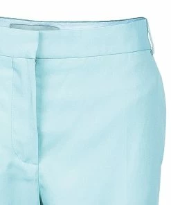 Outlet ⭐ Stella McCartney Mint Tailored Trousers M For 👩 Women 🧨 -Stella McCartney Shop luxury women stella mccartney used clothes p46754 004