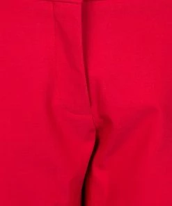 Flash Sale 🛒 Stella McCartney Red Tailored Trousers M For 👩 Women 🥰 -Stella McCartney Shop luxury women stella mccartney used clothes p46755 0007