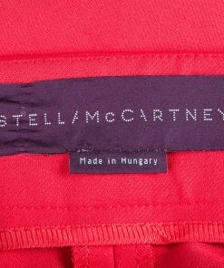 Flash Sale 🛒 Stella McCartney Red Tailored Trousers M For 👩 Women 🥰 -Stella McCartney Shop luxury women stella mccartney used clothes p46755 0008