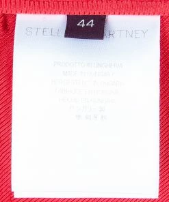 Flash Sale 🛒 Stella McCartney Red Tailored Trousers M For 👩 Women 🥰 -Stella McCartney Shop luxury women stella mccartney used clothes p46755 0009