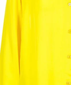 Buy ⭐ Stella McCartney Canary Yellow Button Down Blouse M For 👩 Women 🧨 -Stella McCartney Shop luxury women stella mccartney used clothes p46761 006