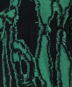 Flash Sale 👍 Stella McCartney Black & Green Jacquard Knit Crewneck Sweater S For 👩 Women ❤️ -Stella McCartney Shop luxury women stella mccartney used clothes p469365 007