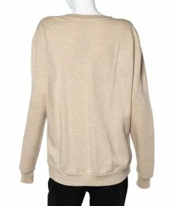 Buy 🌟 Stella McCartney Light Pink Unicorn Printed Cotton & Wool Sweatshirt L For 👩 Women 🤩 -Stella McCartney Shop luxury women stella mccartney used clothes p482164 003