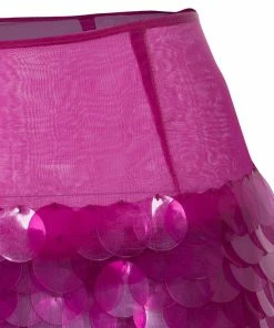 Discount 👍 Stella McCartney Pink Sequin Embellished Mini 👗 Skirt M For 👩 Women ⌛ -Stella McCartney Shop luxury women stella mccartney used clothes p48722 0004