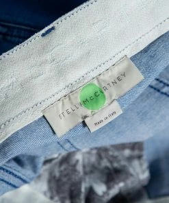 Buy 👏 Stella McCartney Blue Denim Flared 👖 Jeans M For 👩 Women 🎁 -Stella McCartney Shop luxury women stella mccartney used clothes p489117 002