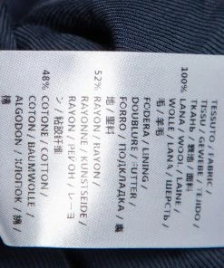 Brand new 🎉 Stella McCartney Navy Blue Wool Single Button Blazer S For 👩 Women ✔️ -Stella McCartney Shop luxury women stella mccartney used clothes p491075 003