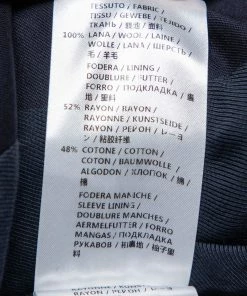 Brand new 🎉 Stella McCartney Navy Blue Wool Single Button Blazer S For 👩 Women ✔️ -Stella McCartney Shop luxury women stella mccartney used clothes p491075 004