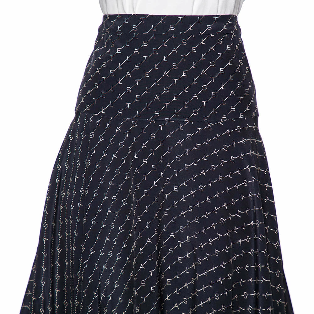 Best Pirce ๐ฅ Stella McCartney Navy Blue Printed Silk Asymmetrical Midi ๐ Skirt M For ๐ฉ Women ๐คฉ 5 Best Pirce ๐ฅ Stella McCartney Navy Blue Printed Silk Asymmetrical Midi ๐ Skirt M For ๐ฉ Women ๐คฉ - Image 3