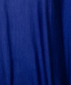 Cheapest 🛒 Stella McCartney Blue Wool Ribbed Sleeve Detailed Round Neck Sweater M For 👩 Women ✨ -Stella McCartney Shop luxury women stella mccartney used clothes p499914 006