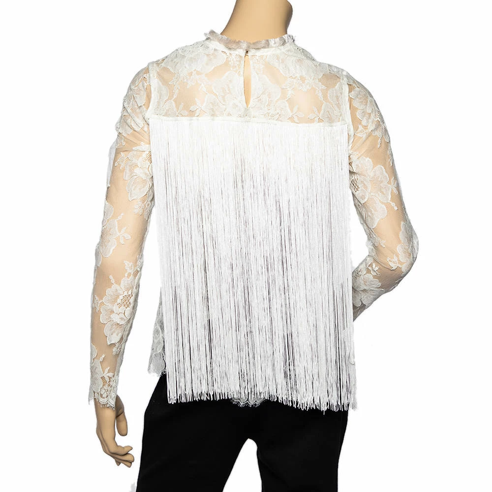 Best reviews of ๐ Stella McCartney White Lace Fringed Sheer Top S For ๐ฉ Women โค๏ธ 5 Best reviews of ๐ Stella McCartney White Lace Fringed Sheer Top S For ๐ฉ Women โค๏ธ - Image 3