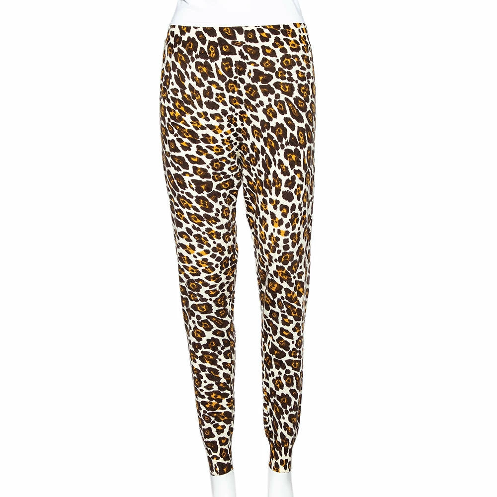 Brand new ๐ Stella McCartney Cream Animal Printed Wool Knit Joggers M For ๐ฉ Women ๐ 3 Brand new ๐ Stella McCartney Cream Animal Printed Wool Knit Joggers M For ๐ฉ Women ๐