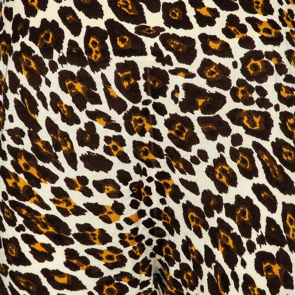 Brand new ๐ Stella McCartney Cream Animal Printed Wool Knit Joggers M For ๐ฉ Women ๐ 6 Brand new ๐ Stella McCartney Cream Animal Printed Wool Knit Joggers M For ๐ฉ Women ๐ - Image 4