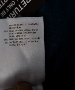 Flash Sale 😀 Stella McCartney Bright Blue Wool Cinched Waist & Hem Detail Pants M For 👩 Women 🔔 -Stella McCartney Shop luxury women stella mccartney used clothes p501204 006