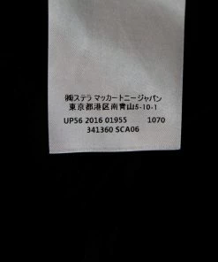 New 🛒 Stella McCartney Black Crepe Zip Detail Long Sleeve Arlesa Blouse L For 👩 Women 👏 -Stella McCartney Shop luxury women stella mccartney used clothes p508007 005