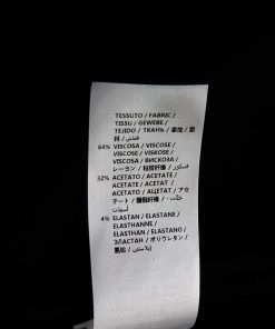 New 🛒 Stella McCartney Black Crepe Zip Detail Long Sleeve Arlesa Blouse L For 👩 Women 👏 -Stella McCartney Shop luxury women stella mccartney used clothes p508007 006