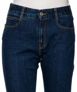 Brand new 💯 Stella McCartney Blue Denim Monogram Lining Slim-Fit 👖 Jeans M For 👩 Women 🤩 -Stella McCartney Shop luxury women stella mccartney used clothes p508632 001