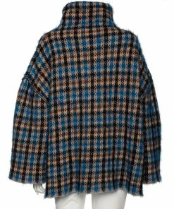 Top 10 ✨ Stella McCartney Multicolor Patterned Wool And Mohair Oversized Sweater S For 👩 Women 🎉 -Stella McCartney Shop luxury women stella mccartney used clothes p508827 004