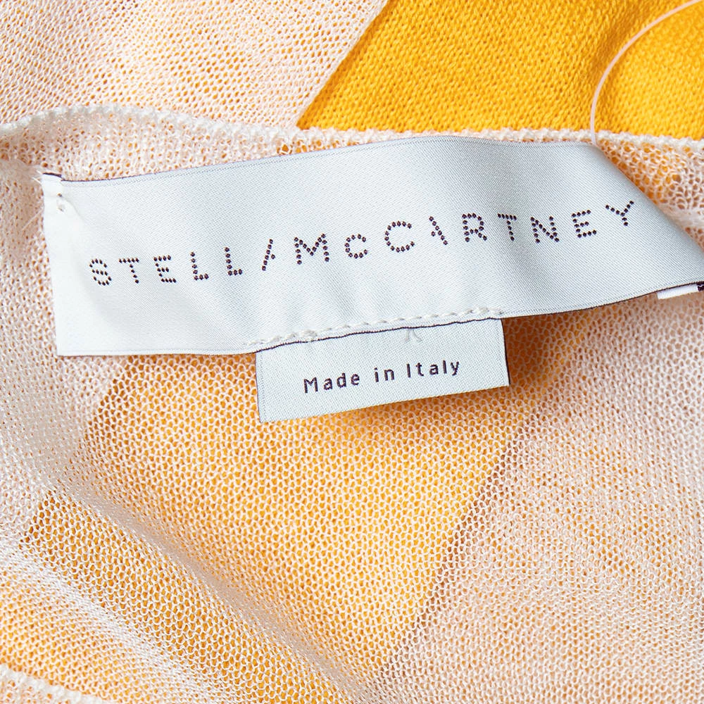 Top 10 ๐ Stella McCartney Multicolor Silk And Cotton Patterned Knit Sheer Detail Top M For ๐ฉ Women โ๏ธ 7 Top 10 ๐ Stella McCartney Multicolor Silk And Cotton Patterned Knit Sheer Detail Top M For ๐ฉ Women โ๏ธ - Image 5
