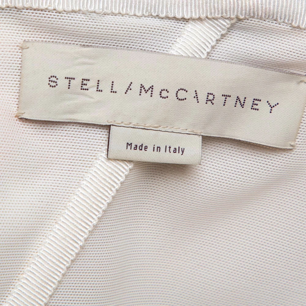 Hot Sale ๐ Stella McCartney Metallic Neon Floral Jacquard Ridley Strapless Mini ๐ Dress S For ๐ฉ Women โค๏ธ 7 Hot Sale ๐ Stella McCartney Metallic Neon Floral Jacquard Ridley Strapless Mini ๐ Dress S For ๐ฉ Women โค๏ธ - Image 5