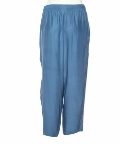 Best Pirce 🎁 Stella McCartney Blue Silk Elasticized Waist Pants M For 👩 Women ❤️ -Stella McCartney Shop luxury women stella mccartney used clothes p531587 001