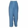 Best Pirce 🎁 Stella McCartney Blue Silk Elasticized Waist Pants M For 👩 Women ❤️ -Stella McCartney Shop luxury women stella mccartney used clothes p531587 003