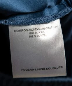 Best Pirce 🎁 Stella McCartney Blue Silk Elasticized Waist Pants M For 👩 Women ❤️ -Stella McCartney Shop luxury women stella mccartney used clothes p531587 005