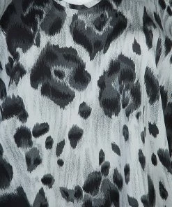 Budget 👍 Stella McCartney Grey Leopard Print Top M For 👩 Women 😉 -Stella McCartney Shop luxury women stella mccartney used clothes p53383 008