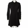 Flash Sale 💯 Stella McCartney Black Crepe Long Sleeve Flared 👗 Dress S For 👩 Women 😉 -Stella McCartney Shop luxury women stella mccartney used clothes p534186 009