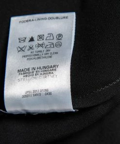 Hot Sale 🔔 Stella McCartney Black Crepe & Rib Knit Detailed Joggers S For 👩 Women ❤️ -Stella McCartney Shop luxury women stella mccartney used clothes p542546 006