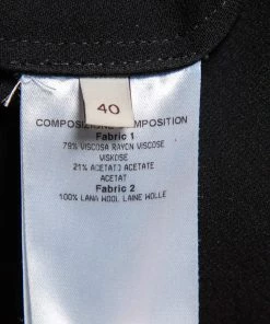 Hot Sale 🔔 Stella McCartney Black Crepe & Rib Knit Detailed Joggers S For 👩 Women ❤️ -Stella McCartney Shop luxury women stella mccartney used clothes p542546 007