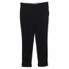 Hot Sale 🔥 Stella McCartney Black Crepe Tapered Leg Cropped Pants XS For 👩 Women 🔥