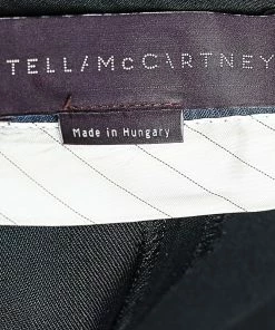 Discount 👍 Stella McCartney Black Wool Zip Hem Detail Pants XS For 👩 Women 😉 -Stella McCartney Shop luxury women stella mccartney used clothes p559718 002