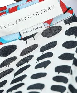 Flash Sale ✨ Stella McCartney Multicolored Printed Silk Button Front 👚 Shirt M For 👩 Women ❤️ -Stella McCartney Shop luxury women stella mccartney used clothes p559967 003