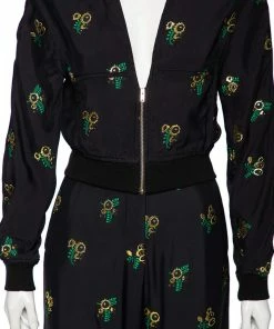 Flash Sale ๐ Stella McCartney Black Fil Coupe Rib Knit Trimmed Jacket & Pant Set XXS For ๐ฉ Women ๐ 14 Flash Sale ๐ Stella McCartney Black Fil Coupe Rib Knit Trimmed Jacket & Pant Set XXS For ๐ฉ Women ๐ -Stella McCartney Shop luxury women stella mccartney used clothes p560821 007