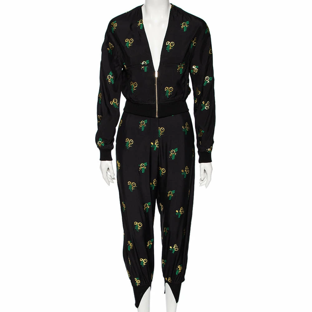 Flash Sale ๐ Stella McCartney Black Fil Coupe Rib Knit Trimmed Jacket & Pant Set XXS For ๐ฉ Women ๐ 3 Flash Sale ๐ Stella McCartney Black Fil Coupe Rib Knit Trimmed Jacket & Pant Set XXS For ๐ฉ Women ๐