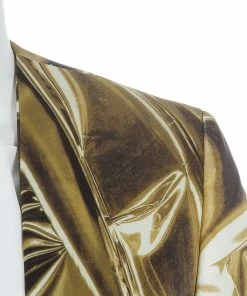 Cheap 😍 Stella McCartney Gold Print Blazer XS For 👩 Women 😍 -Stella McCartney Shop luxury women stella mccartney used clothes p56302 005