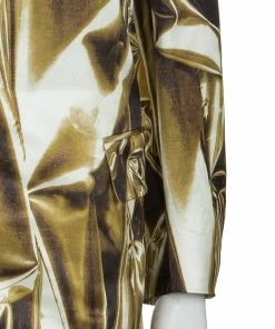 Cheap 😍 Stella McCartney Gold Print Blazer XS For 👩 Women 😍 -Stella McCartney Shop luxury women stella mccartney used clothes p56302 007